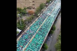 Surat creates world record for largest gathering on Yoga Day