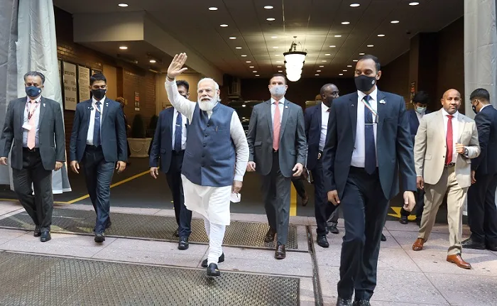 Watch: A grand welcome awaits PM Modi in USA