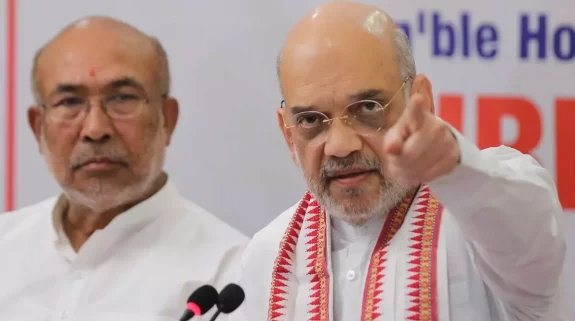 Shah announces relief package for Manipur, warns of strict action in cases of violence