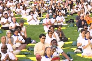 PM Modi leads Yoga Day event at UN Headquarters in New York