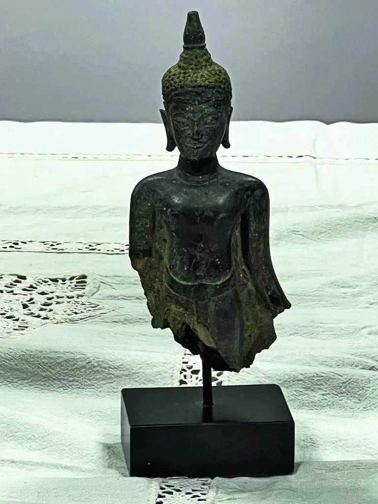 Customs officials seize 11th century Buddha statue being smuggled from Bengaluru to Denmark