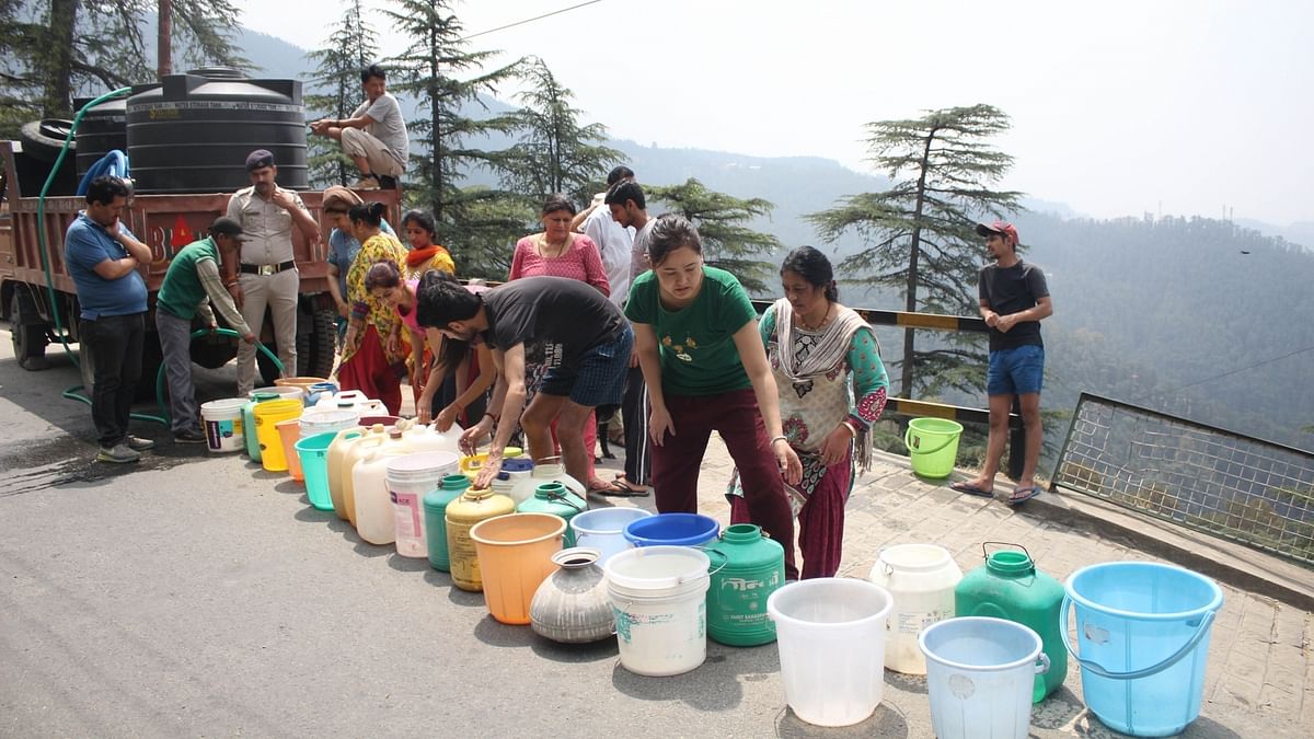 Water, water everywhere in Himachal but state’s capital Shimla goes thirsty