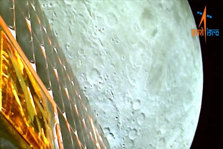 Chandrayaan-3 sends back first photos of Moon as it moves closer 