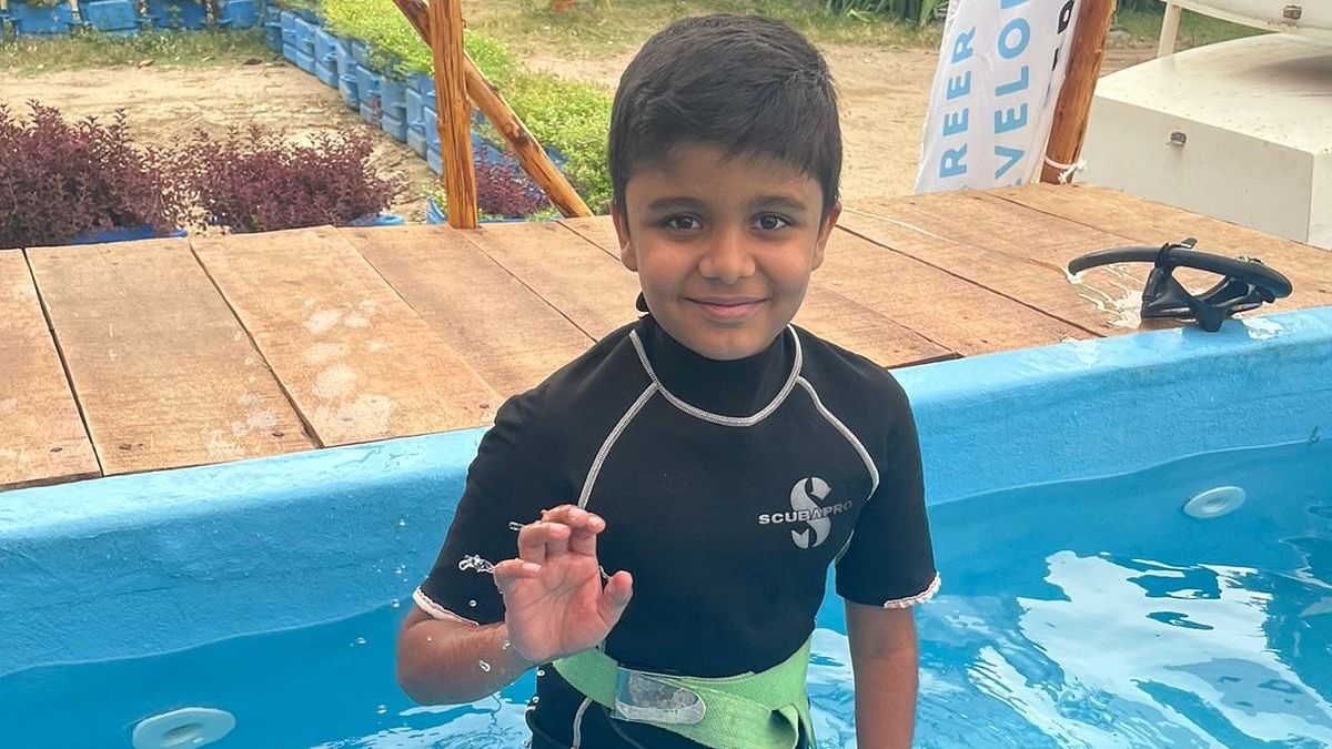 Mumbai schoolboy becomes world’s youngest certified Junior Open Water Scuba Diver