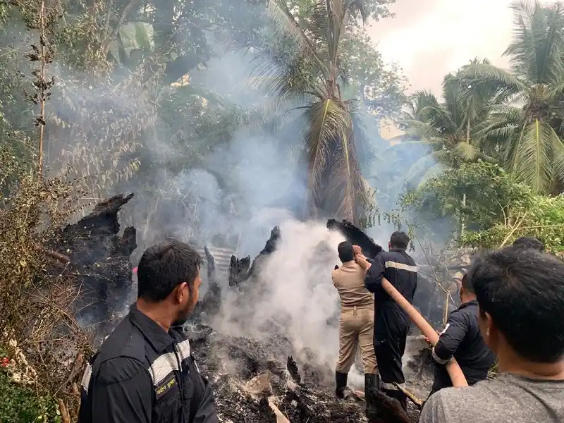 Battling blaze, men from Indian Navy save endangered community in Nicobari island