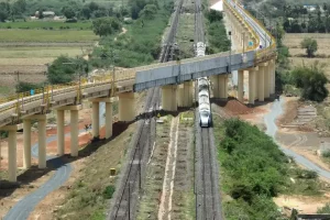 India’s South Central Railway commissions giant rail flyover, will link two key railway stations on busy route