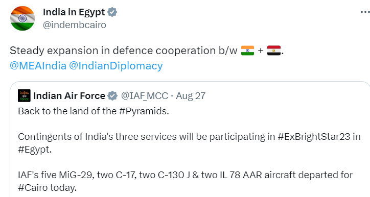 India Egypt Relations