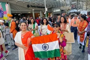 Chants of ‘Bharat Mata Ki Jai’ reverberate from Australia to Middle East as Indians celebrate 77th Independence Day