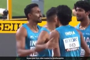 Watch: India’s relay team breaks Asian record as they finish close 2nd to US in World Championship heats