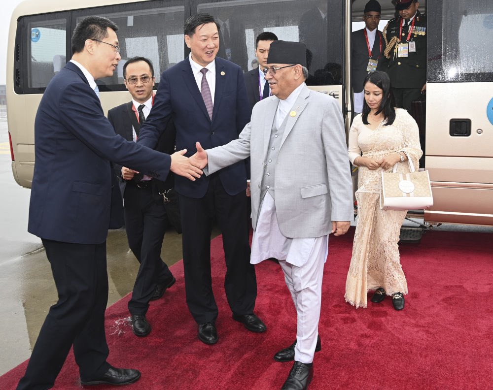 Nepal faces challenges of delicately balancing ties with India and China during Nepali PM’s China visit