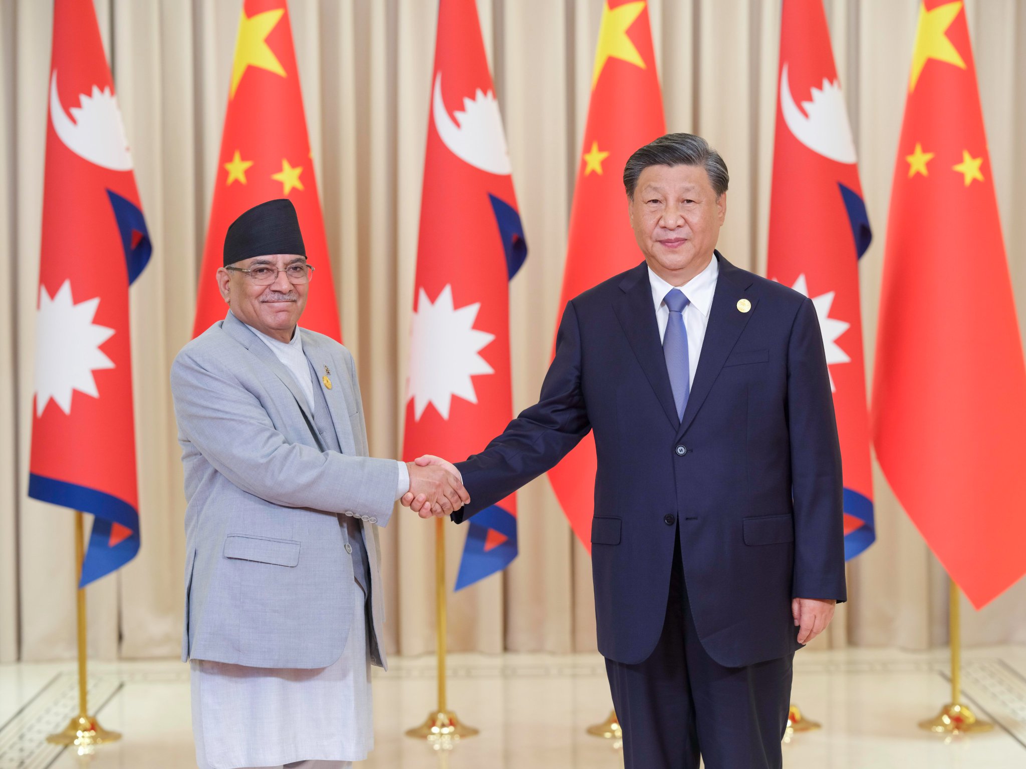 Nepal’s Prime Minister walks tightrope in Beijing, signs host of agreements with China but not one under BRI