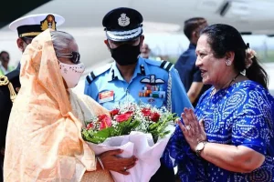 Bangladesh PM Sheikh Hasina arrives in New Delhi to participate in G20 summit
