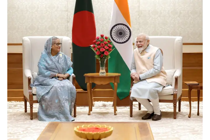Ahead of G20 summit, PM Modi holds bilateral talks with his Bangladesh counterpart Sheikh Hasina