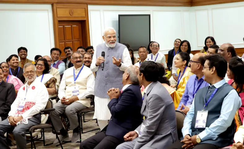 Watch: On the eve of teachers’ day, PM Modi advises awardees to invest in time, not waste it