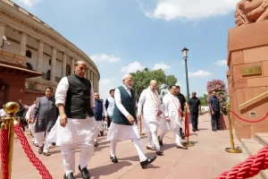 New Parliament building symbolises India’s sprint towards developed status, PM Modi tells assembled lawmakers