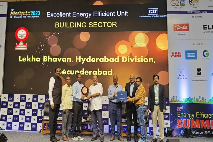 South Central Railway applauded for energy efficiency, wins three Confederation of Indian Industry awards