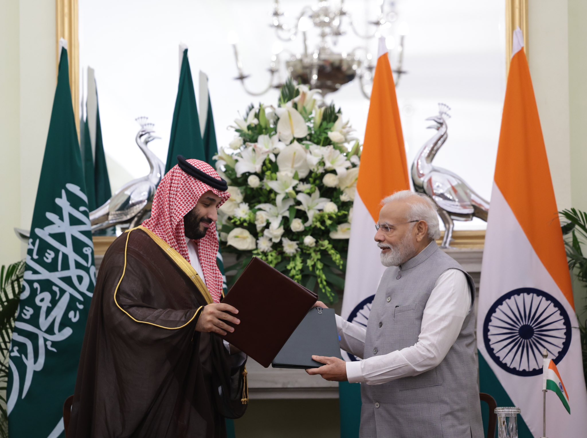 India and Saudi Arabia think big after signing corridor deal, ink 8 agreements to bolster energy, food security and defence ties