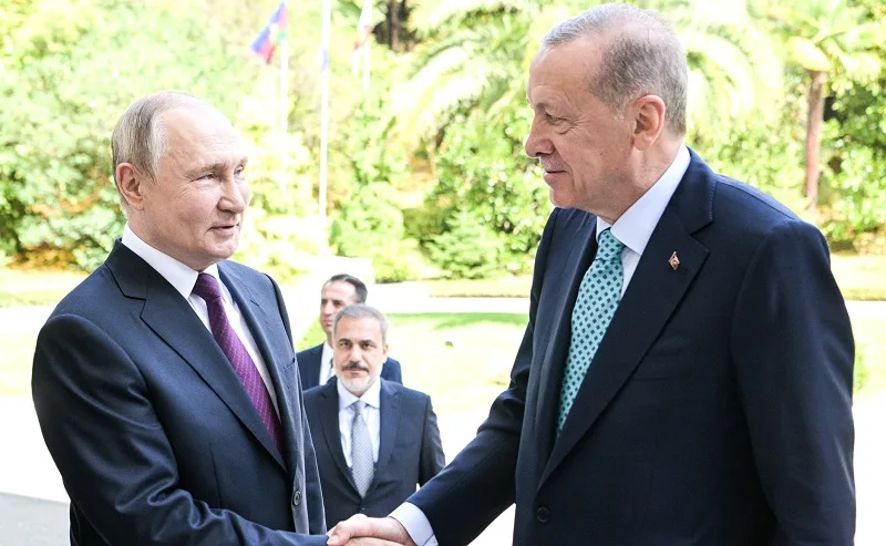 Putin and Erdogan meet in Sochi, hold talks on nuclear power and new grain corridor