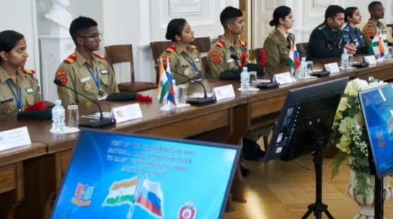 Watch: On visit to Saint Petersburg, Indian NCC delegation enforces strong bonds of friendship with Russia