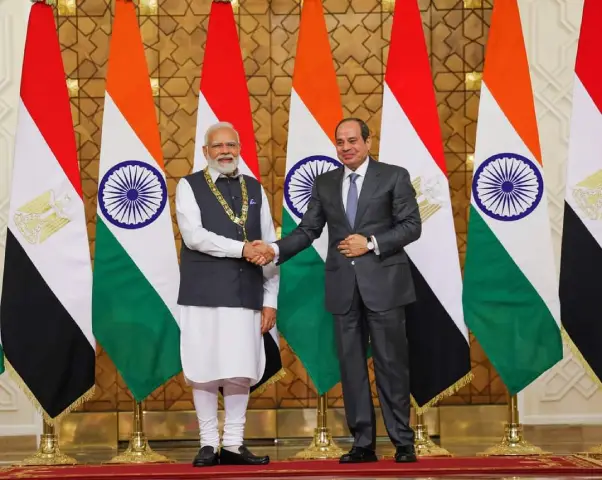 India and Egypt share concerns over terrorism and loss of civilian lives in Israel-Hamas conflict