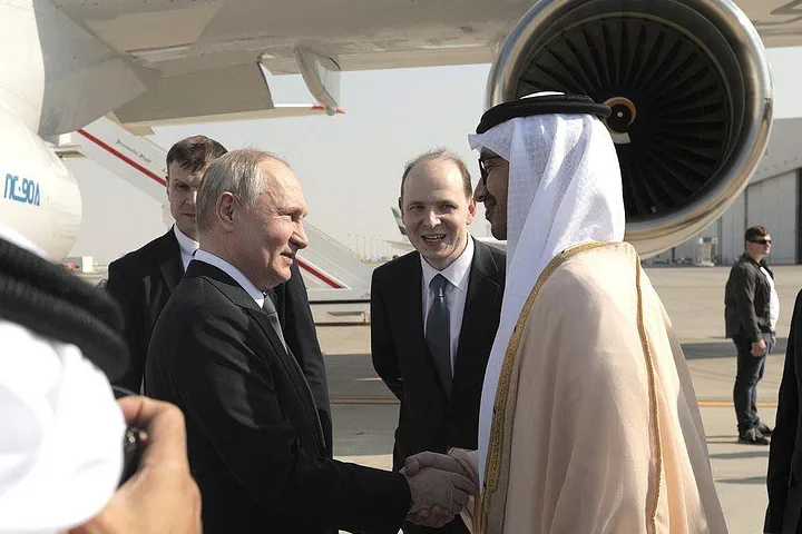 Putin lands in UAE, oil and Israel-Hamas war on radar