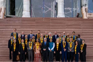 Diplomats from across globe hosted for special tour of BAPS Hindu Mandir, Abu Dhabi