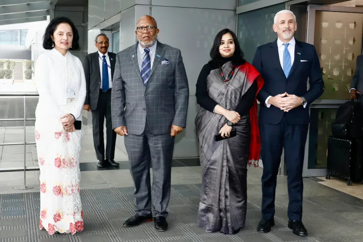 UNGA President Dennis Francis arrives in New Delhi to advance India-UN ties