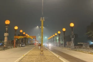 Ayodhya administration sets world record with longest solar light line installation