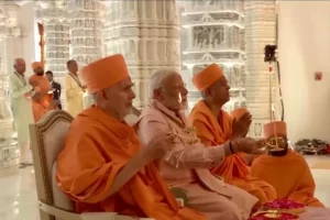 Amid prayers & vedic chants, PM Modi inaugurates UAE’s first Hindu temple in Abu Dhabi