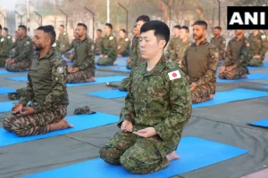 Indian, Japanese armies perform Yoga in joint exercise Dharma Guardian for mental well-being
