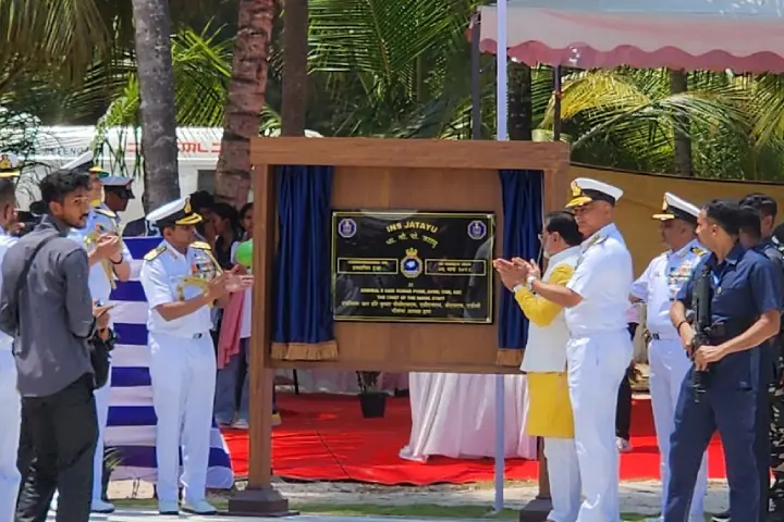 Indian Navy commissions INS Jatayu base to strengthen operational reach in Lakshadweep