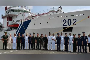 Indian Coast Guard ship reaches Vietnam on overseas deployment