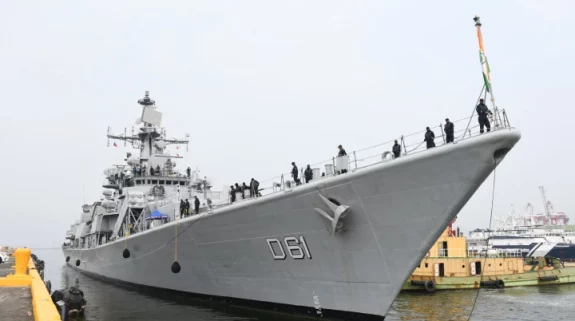 Indian Navy’s Eastern Fleet Ships arrive in Manila to participate in Maritime Partnership Exercise