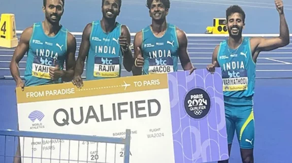 Indian Men’s, Women’s 4x400m relay teams earn spots in Paris Olympics