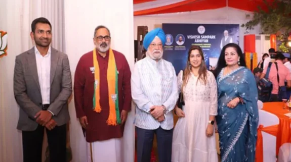 Industry leaders praise India’s tech surge at Hardeep Singh Puri’s ‘Vishesh Sampark Abhiyan’ event