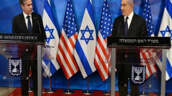 US Secy of State Blinken, Netanyahu hold discussion in Israel