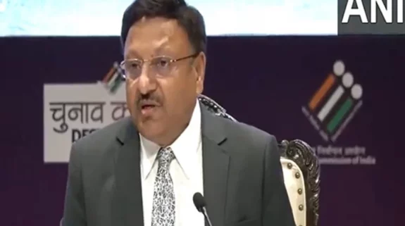 “Entire counting process is absolutely robust, works similar to precision of clock”: CEC Rajiv Kumar