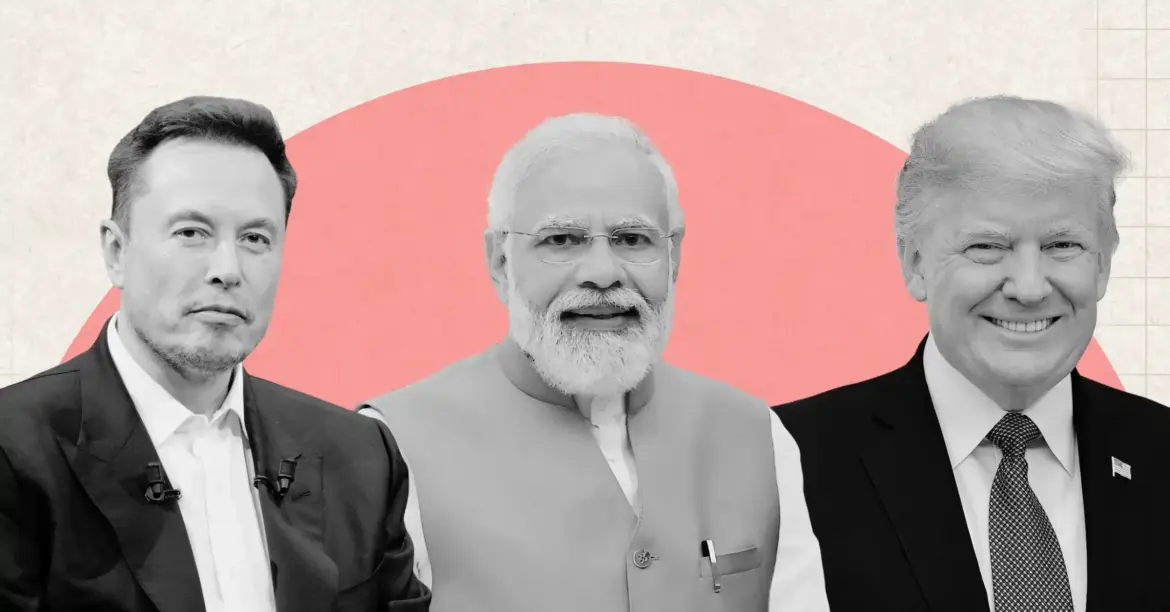 modi trump elon musk